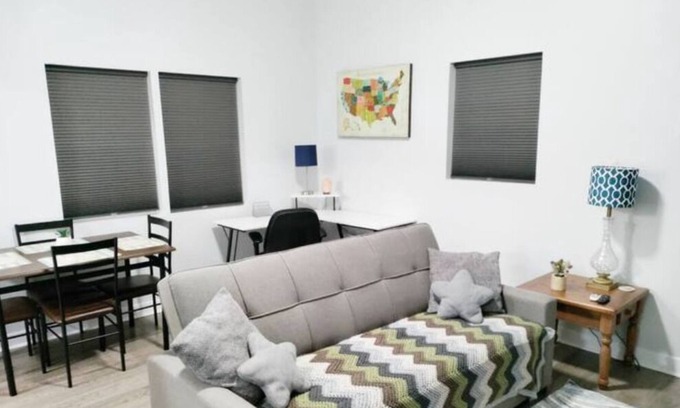 Midtown Apartment | Centrally Located Modern 1-Bedroom Apartment, Full Bath, King Bed