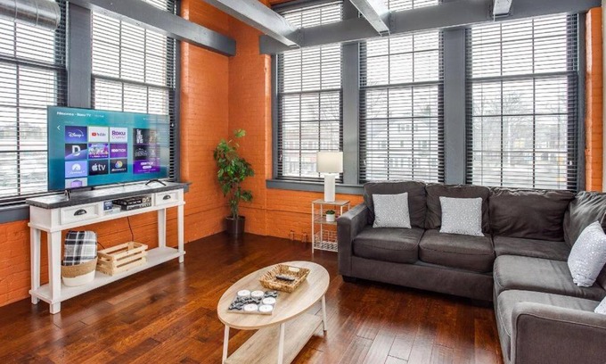 Downtown Rochester Apartment | Centric Modern Loft w/King Beds