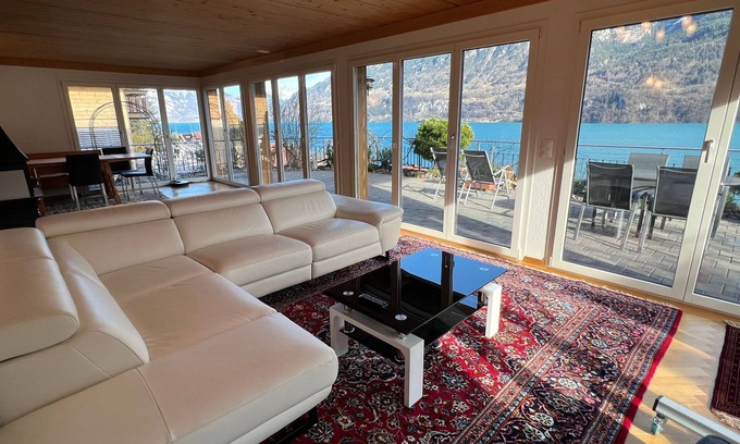 Niederried bei Interlaken Ski Chalet | Chalet-Alpine & Lake View-4 bedroom, sleeps 8-Niederried bei Interlaken