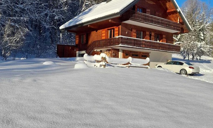 Abondance Ski Chalet | Chalet calme avec cheminée, 4 chambres, idéal famille - FR-1-692-21
