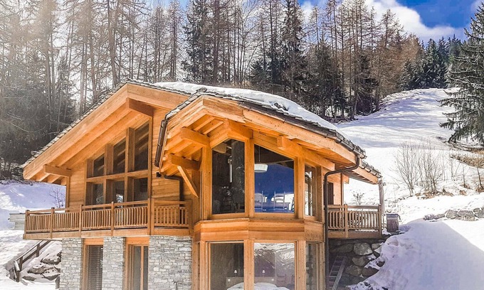 Riddes Ski Chalet | Chalet Catherine - La Tzoumaz, 4 Vallees