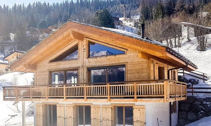 Riddes Ski Chalet | Chalet Joli - La Tzoumaz, 4 Vallees