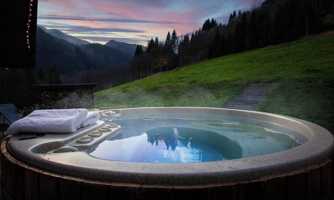 Samoens Ski Chalet | Chalet Les Pellys - superb alpine views and spa - OVO Network