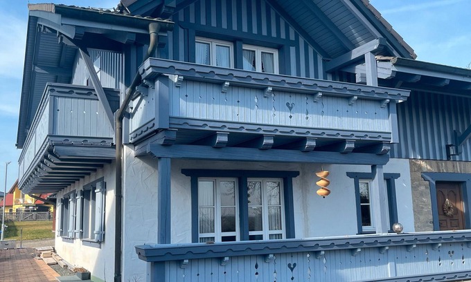 Martinsheim Ski Chalet | Chalet 'Near Marktbreit' with Private Terrace, Private Garden and Wi-Fi