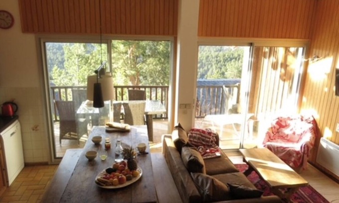 Puyvalador Ski Chalet | Chalet puyvalador panoramic mountain view 75m2