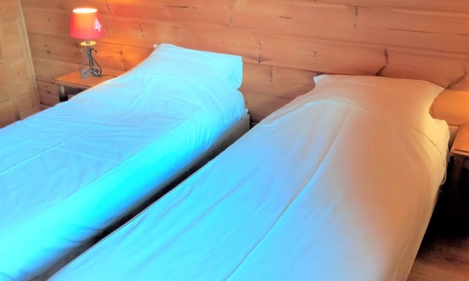 Le Devoluy Ski Chalet | Chalet, swimming pool, sauna, terrace, fireplace or stove, tv, ski locker, 56m², La Joue du Loup
