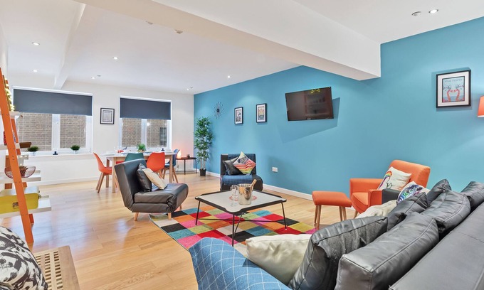 Lewes Apartment | Chalk Cliff panoramic view apartment