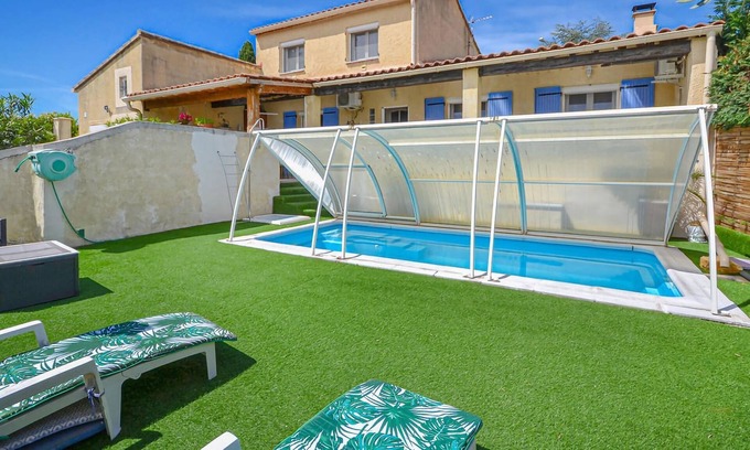 Saint-Paul-Trois-Chateaux House | Charming villa with private pool, terrace and fenced garden in Drôme Provençale