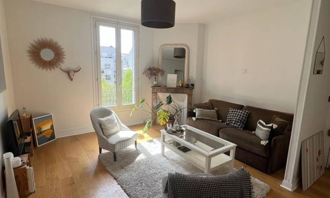 Domaine du Bois Apartment | Charmant 2 Pièces Vincennes, Proche Paris