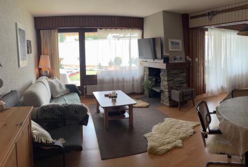 Montana Apartment | Charmant appartement, hyper central, à 2 min de tout, énorme terrasse privée et parking couvert
