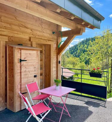 Les Gets Apartment | Charmant appartement sous combles, neuf