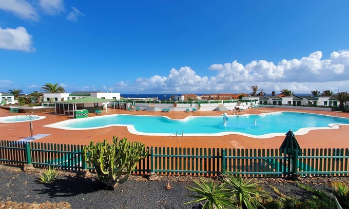 Caleta de Fuste House | Charmant Bungalow 1 ch. Dans Résidence Sécurisée