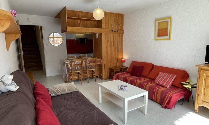 Puy-Saint-Vincent Apartment | Charmant duplex 2 pièces 4 pers, proche pistes et commerces, balcon, Puy Saint Vincent 1400 - FR-1-330G-30