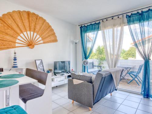 Biscarrosse Apartment | Charmant T2 avec terrasse, climatisation et WIFI - Quartier résidentiel à Biscarrosse - FR-1-521-217