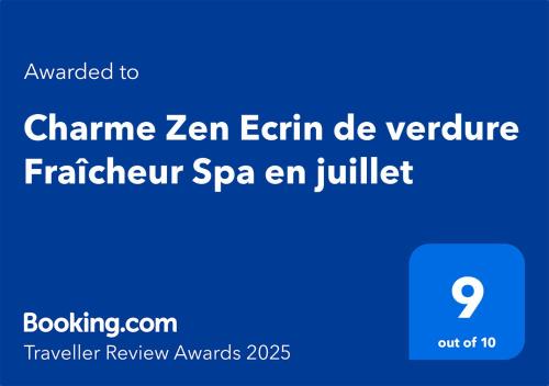Pezens House | Charme Zen Ecrin de verdure Fraîcheur Spa en juillet