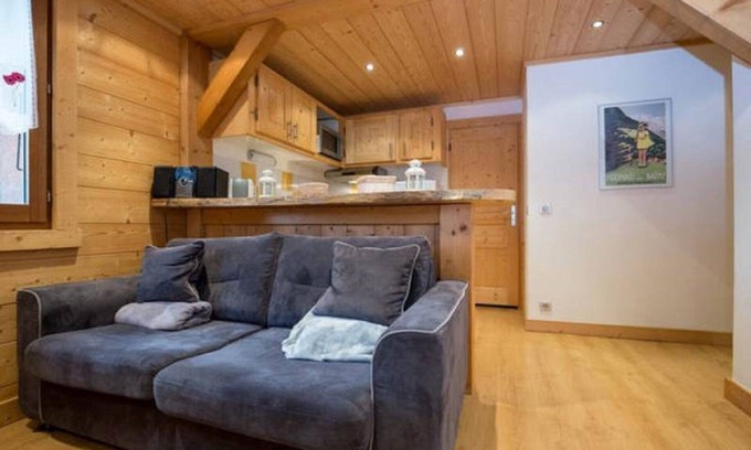 Saint-Gervais-les-Bains Apartment | Charming apartment, view of Mont Joly, 3 star rating