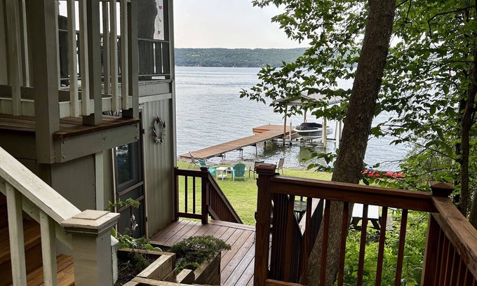 Trumansburg Cottage | Charming 1940’s seasonal cottage on Cayuga Lake.