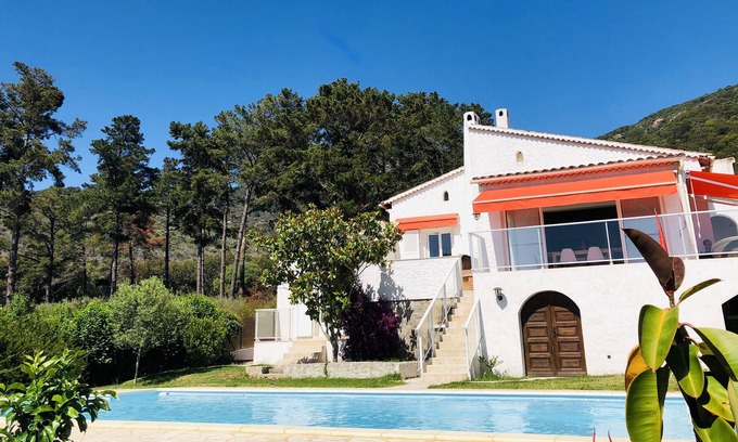 Coggia House | Charming 2 bedroom villa with magnificent sea view and pool, Sagone Corsica