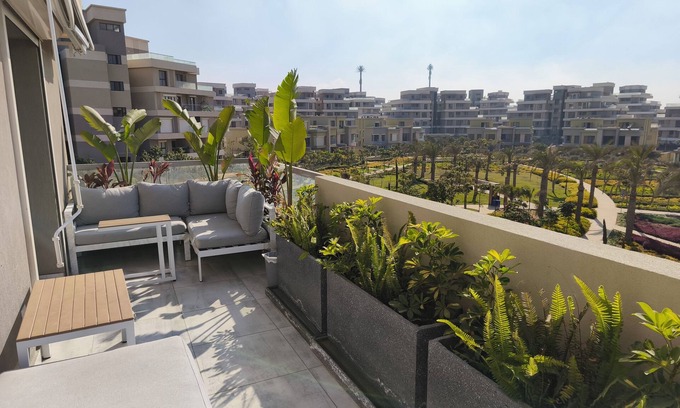 New Cairo Apartment | Charming 2 BR with Stunning Greenery Views & Modern Comfort