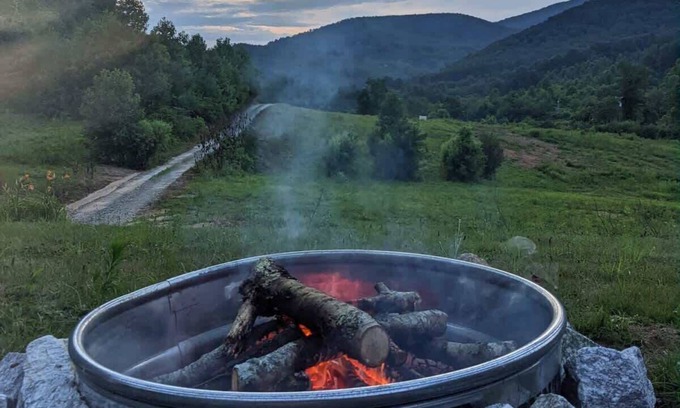Hendersonville House | Charming 2BR w/Firepit + Mountain Views