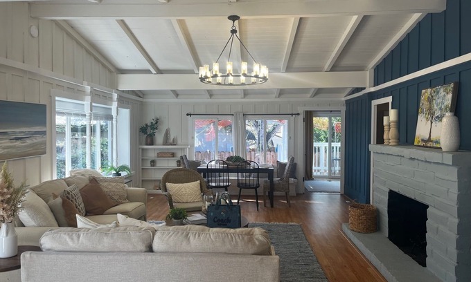 Hatton Fields House | Charming 3-bed home in Carmel-by-the-Sea; Pet Friendly & Near Everything Carmel!