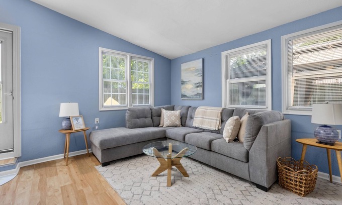Norfolk House | Charming 3-bedroom, 2-bath House Just Steps from the Beach!
