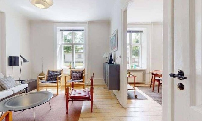 Copenhagen K Apartment | Charming 3-Room Apt S