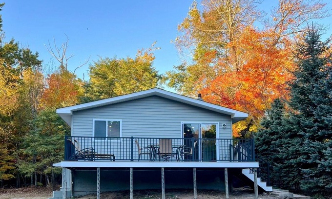 Bear Lake House | Charming 4-bedroom house with AC and WiFi by Arcadia Bluffs in Bear Lake, MI