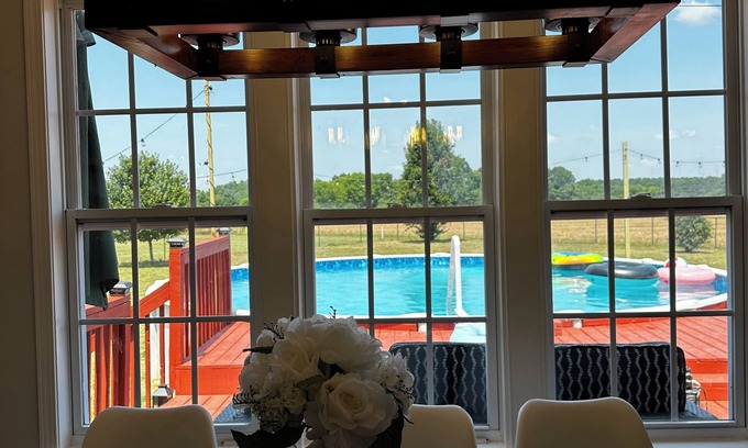 Clayton House | Charming 4-bedroom house with pool. WiFi and AC in Clayton