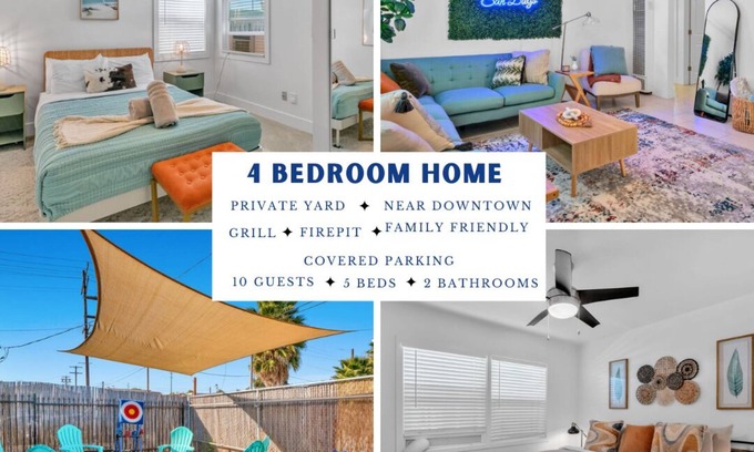 Logan Heights House | Charming 4-Bedroom Retreat, Just 5 Minutes from San Diego’s Beautiful Beach