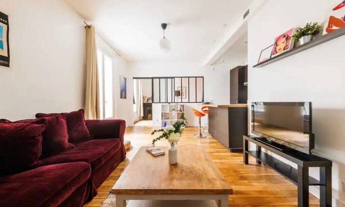 Saint-Vincent-de-Paul Condo | Charming apartment, 18th district near Montmartre