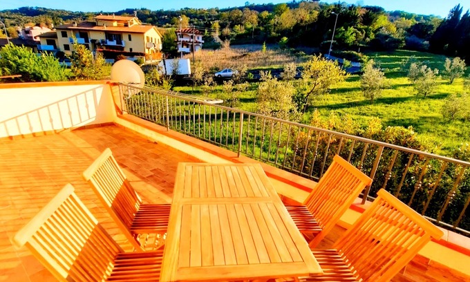 Massa Marittima Apartment | Charming apartment, complete and comfortable with terrace and panoramic view!
