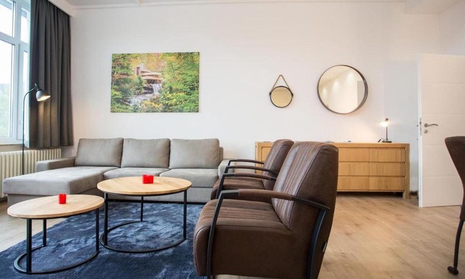Winterberg Apartment | Charming apartment in Winterberg with balcony and sauna