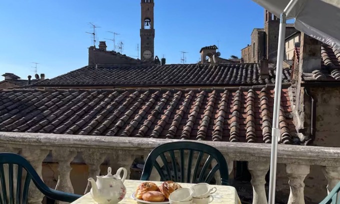 Montalcino Apartment | Charming apartment in the historic center with large terrace and beautiful view