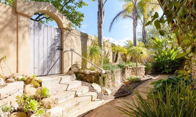 Santa Barbara House | Charming Boho Bungalow | Hot Tub, Fire Pit, & Gardens