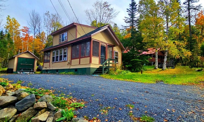 Greenville Cabin | Charming Cabin with Wood Stove, Fire Pit and Porch!
