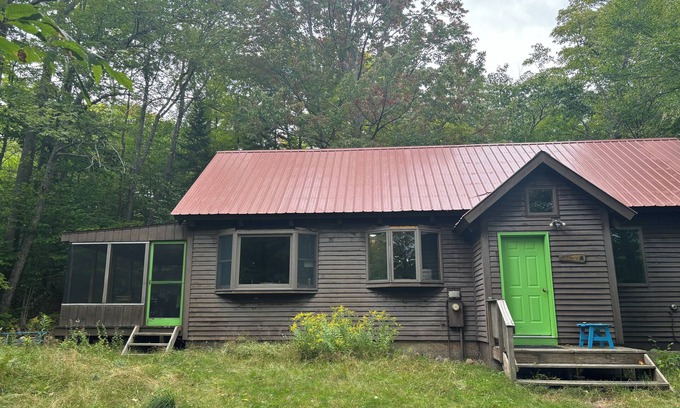 North River Cabin | Charming cabin with WiFi at Garnet Hill on X-country ski trails w/lake rights.
