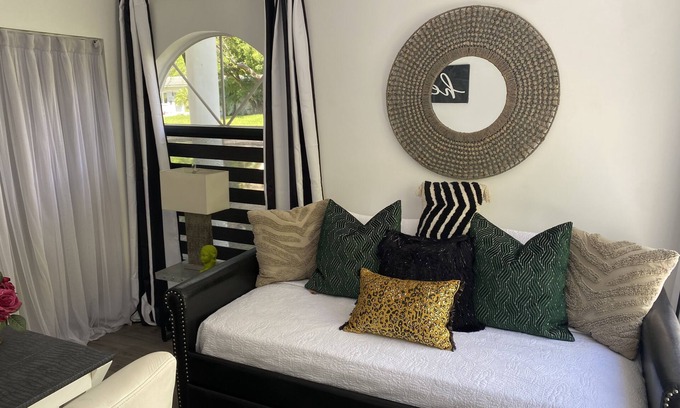 Miami Shores House | Charming & Cheerful Bedroom with Private Bath, Centrally Located!