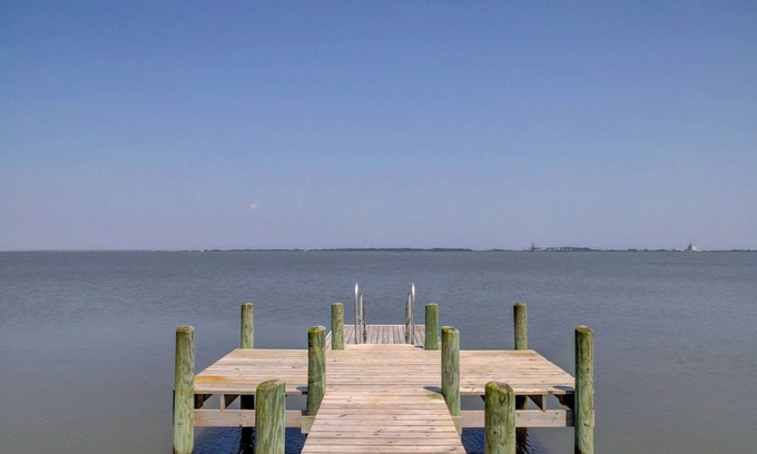 Greenbush Other | Charming Coastal Farmhouse with Dock on Thirty Acres Near Chincoteague