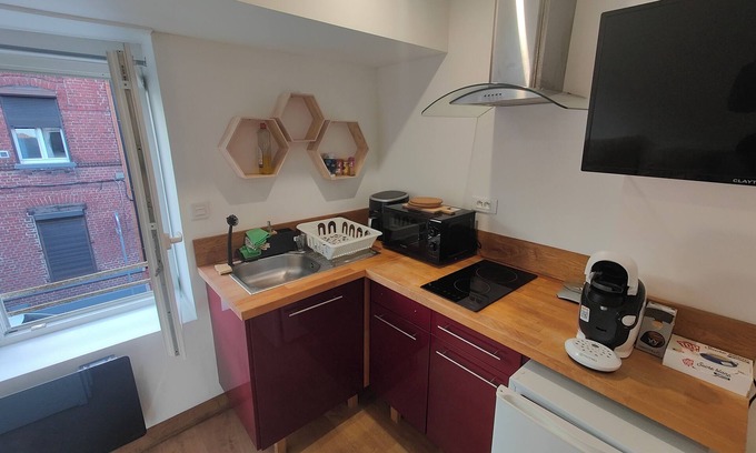 Tourcoing Apartment | Charming, cosy, fully-equipped T2