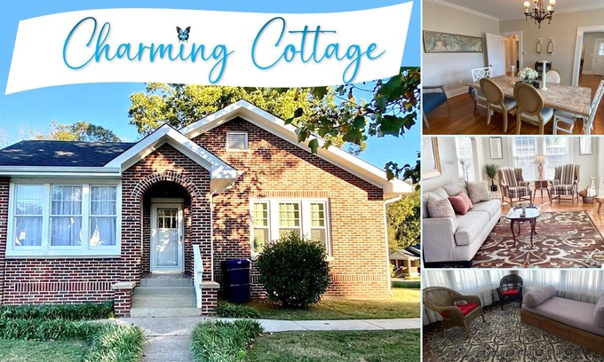 Red Bank House | Charming Cottage, Red Bank TN