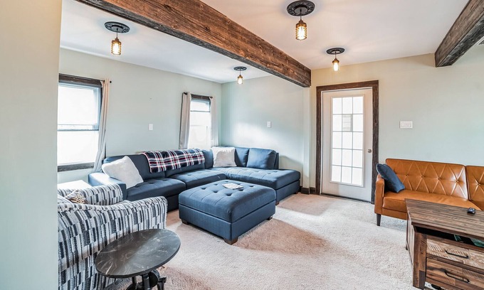 Grayling Cottage | Charming Cottage w/ Lake Access Fire Pit