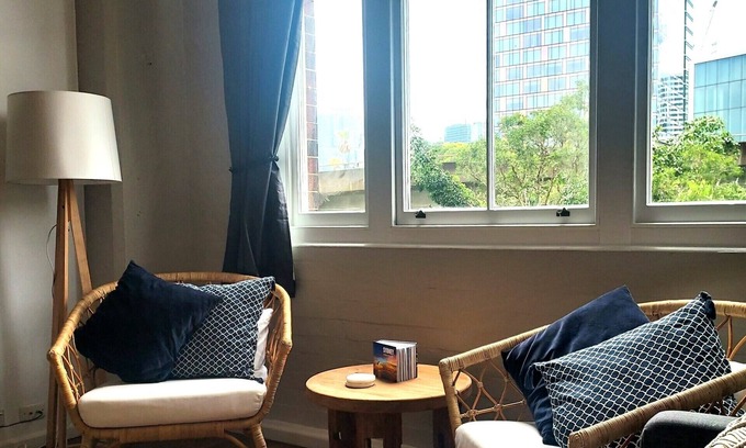 Pyrmont Apartment | Charming Darling Harbour One Bedroom Apartment with Pool, Sauna, Spa & Gym