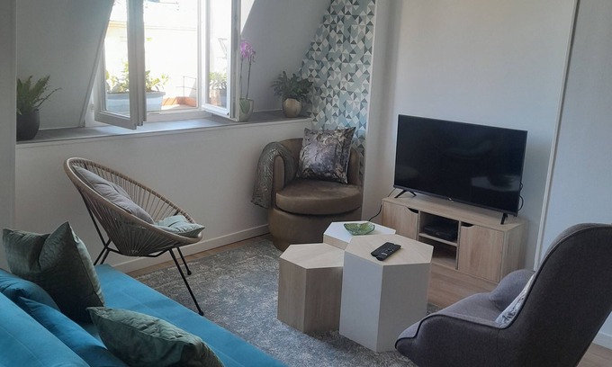 Dieppe Apartment | Charming duplex center dieppe 2 minutes to the sea