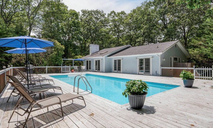 East Hampton House | Charming East Hampton Home, Private Heated Pool, Perfect for Families