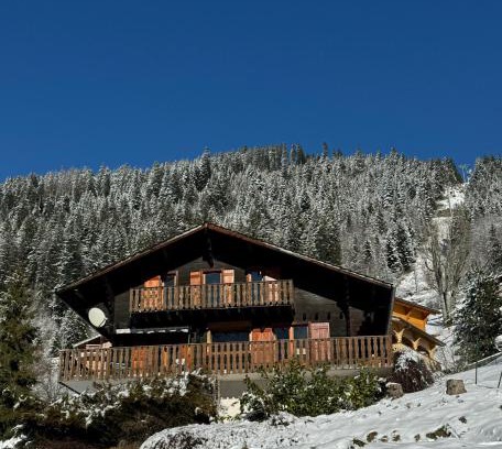 La Chapelle-d'Abondance Ski Chalet | Charming, cosy chalet nestled in a breathtaking surrounding with spectacular, stunning mountain views