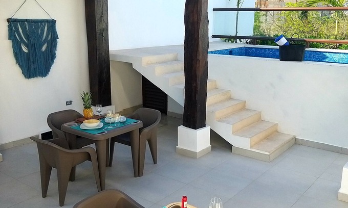 Zama Condo | Charming & fully equipped 1B-3 pax/shared pool.
