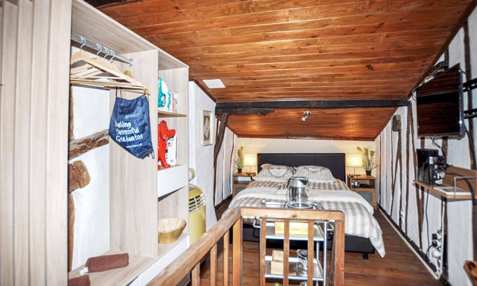 Montreal House | Charming half-timbered village house in a small and historically very interesting village.