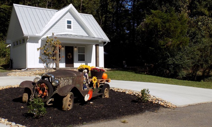 Townsend Other | Charming house with a natural spring, fire pit, and river access