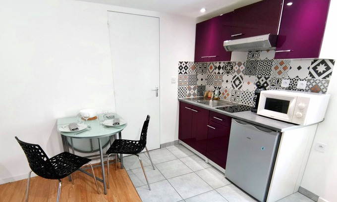 Clermont-Ferrand Apartment | Charming independent studio homestay